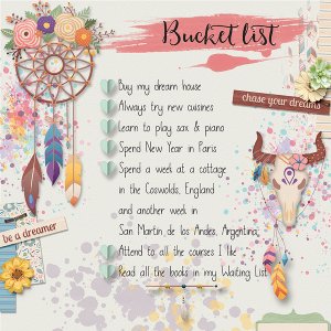 Bucket List {2025}