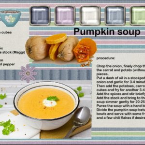 Jan.2025 -Recipe Card-Pumpkin soup