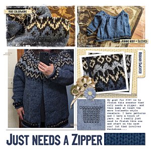 Riddari, but for a zipper