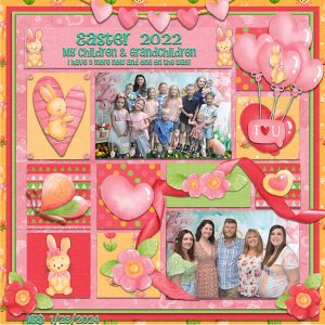 My Children + Grandchildren Easter 2022