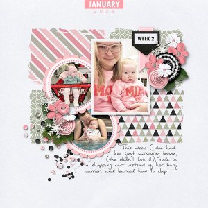 Chloe in January 2