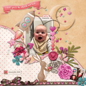 I Love You To The Moon And Back Charlotte