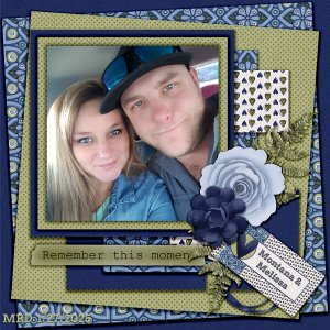 Montana and Melissa on his Birthday