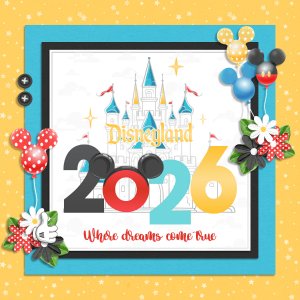 Disneyland 2026 Cover