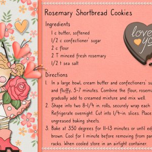 Rosemary Shortbread