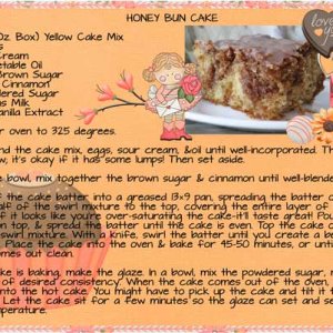 February 2025 Recipe Card