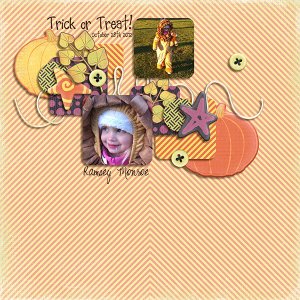Trick or Treat - Little Miss R