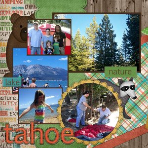 Camping at Lake Tahoe