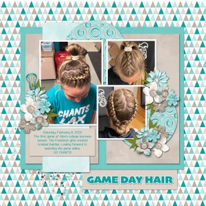 Game Day Hair