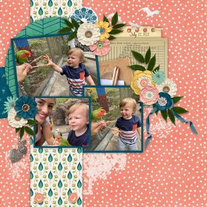 Three For Me Templates Vol 12 #4 with Aviary-Connie Prince