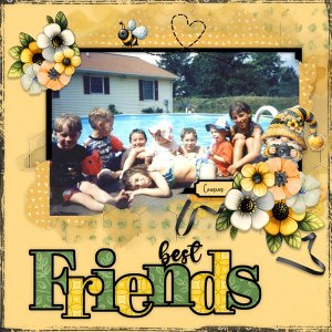 Bee Happy-Scrapbookcrazy with This That Temp #4-Miss Fish