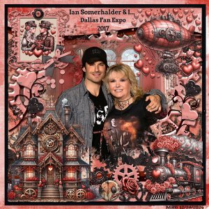 Ian Somerhalder and I at the Dallas Fan Expo 2017