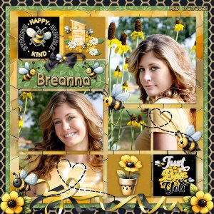 Breanna in the Sunflowers