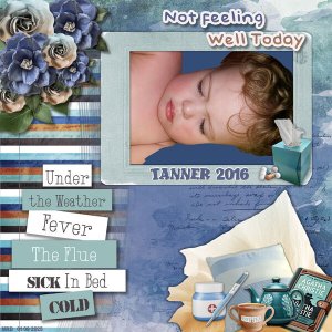 Tanner Not Feeling Well Today