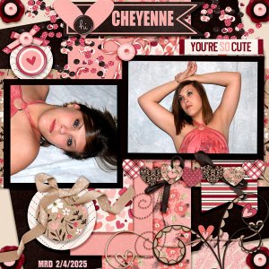 Cheyenne in 2008 Photoshoot
