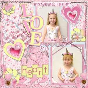Paisley and Paityn's Birthday Party 2019
