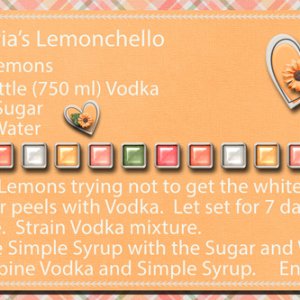 Sylvia's Lemonchello