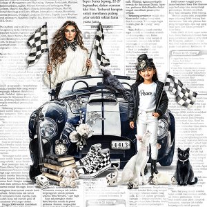 Black and White