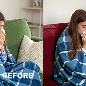 Before After