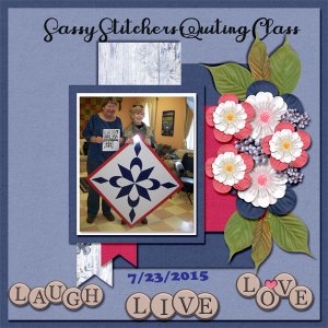 SS Quilting Class