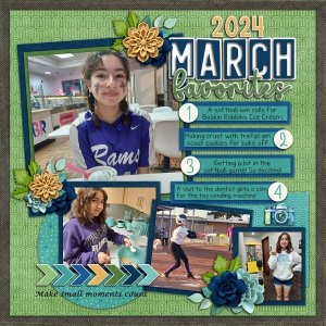March Every Day Goodness