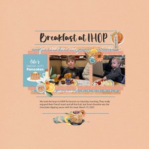 Breakfast at IHOP
