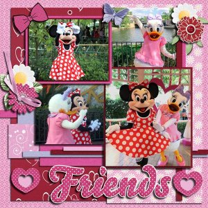 Friends Minnie and Daisy
