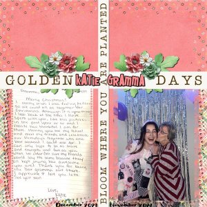 Golden Katie Gramma Days