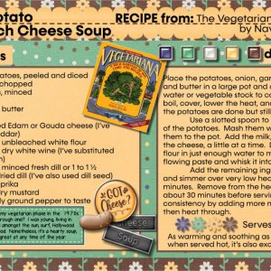 RECIPE Dilled Potato & Dutch Cheese Soup