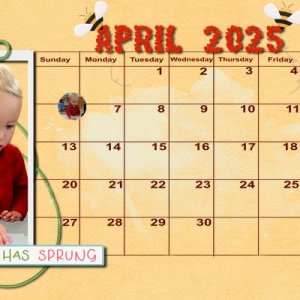 202504 Calendar