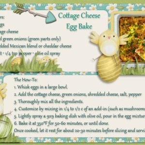 Cottage Cheese Egg Bake