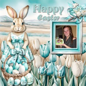 Riley at Easter