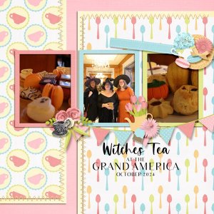 Witches Tea at the Grand America