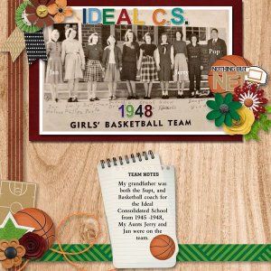 Ideal Girls Basketball Team 1948