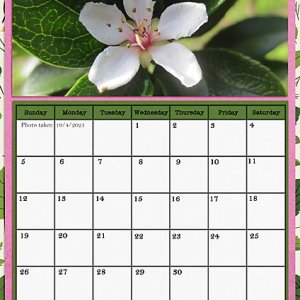 April 2026 Calendar Page