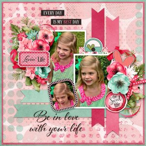 Jumpstart Designs - Smitten Life  Miss Fish -  Artsy Spring Dots