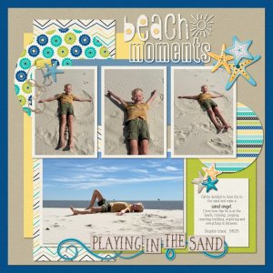 Calvin: Sand Angel 3-6-25