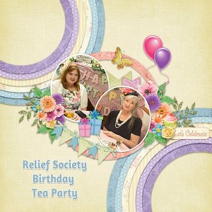 Relief Society Birthday Party