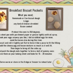 Breakfast Biscuit Pocket