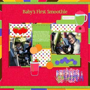 Baby's First Smoothie