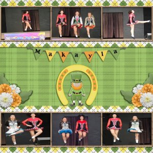 Makayla Irish dancing