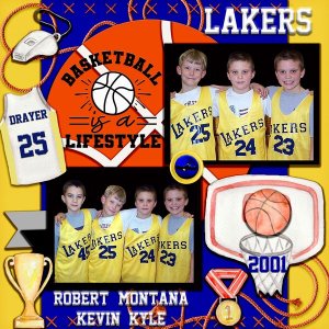 Montana & Friends Basketball 2001