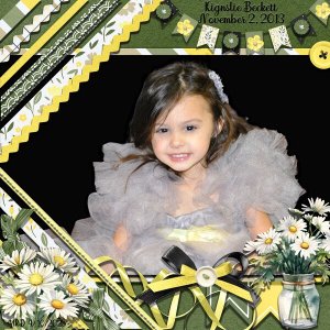 My Granddaughter, Kinglie in 2013.
