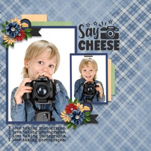 Say cheese Mom