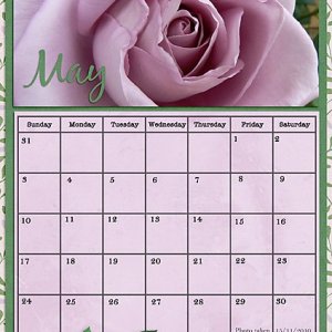 May 2026 Calendar Page