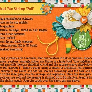 Sheet Pan Shrimp "Boil"