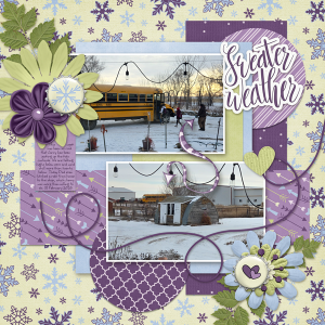 Cold Bus Curbside