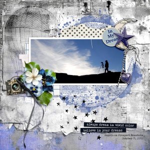 Dare to Dream - Scraplift Challenge May 2025