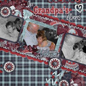 In Grandpa's Arms