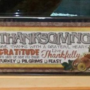 thanksgiving small plaque